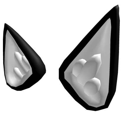 White Shadow Kitsune ears