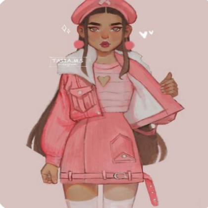 Cute outfit aesthetic Roblox decal