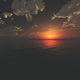 Sunset - with music