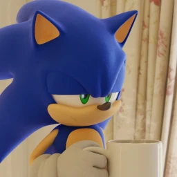Sonic go speed icon