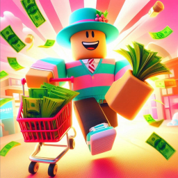 click for money on a baseplate simulator icon