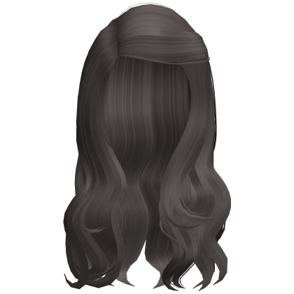 Ash Brown Wavy Chic Side Part Hair