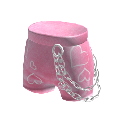 Pink Shorts With Chains thumbnail