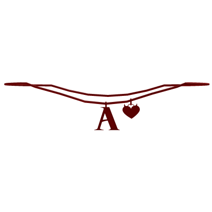 A initial necklace