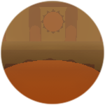 The sun with no heat