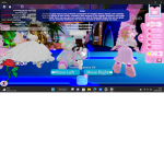 We Make obby's and play royale high and play bb!