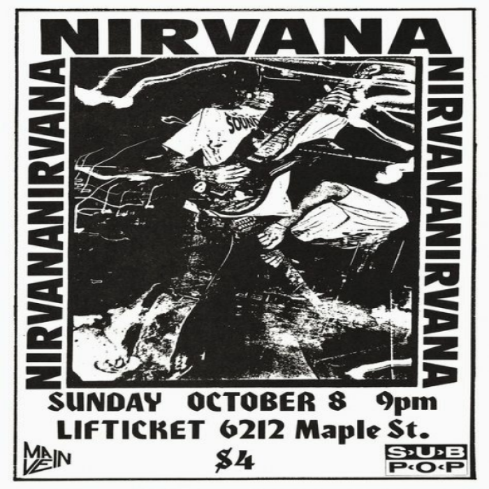 ★ nirvana grunge y2k 2000s and 90s bedroom poster  Roblox decal