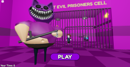 UCIECZKA Z WIĘZIENIA CATNAP BARRY EGO! (OBBY)