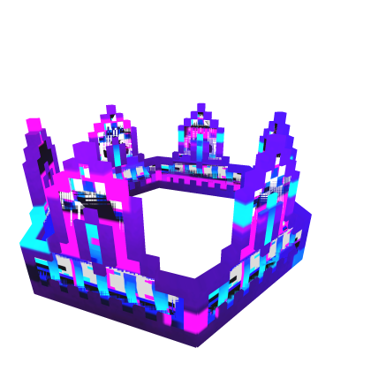 [ADD-ON] Glitched 8-Bit Crown Add-on 