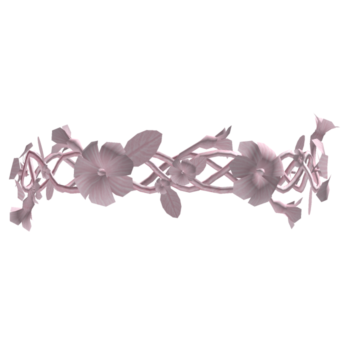Pastel Pink Flower Crown Tiara