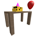Table for people who look behind them and yea