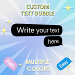 [CHAT] Create your Text Bubble UGC