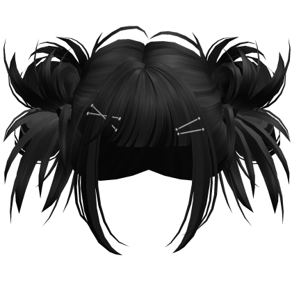 Scene Hyperpop Rave Buns (Black)