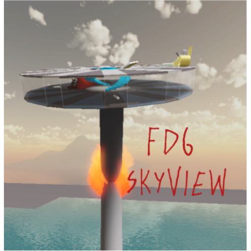 FD6 Skyview Natural Disaster Tower official Roblox game thumbnail