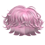 Pink Messy Boy Hair