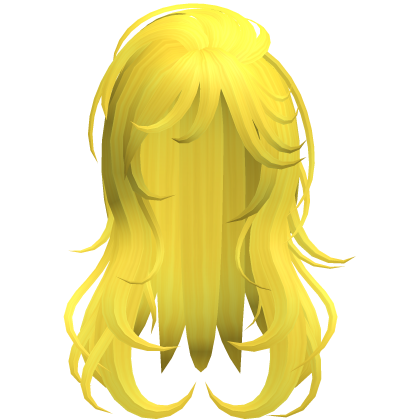 Soft Flowy Long Layered Hair (Yellow)