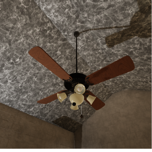 Realistic Ceiling Fan Testing 