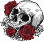 Skulls In Roses