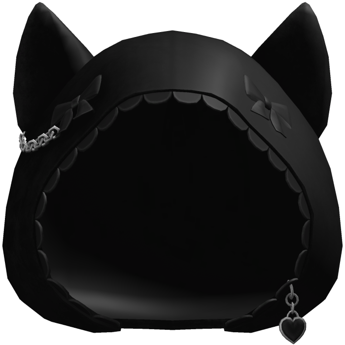 Black Cute Cat Ears Hoodie