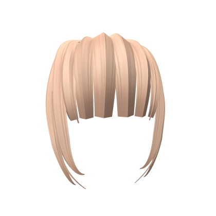 Hime Blunt Bangs - Blonde Roblox item