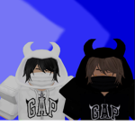 The devil and the angel