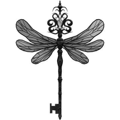 White & Black Magical Dragonfly Key  Roblox item