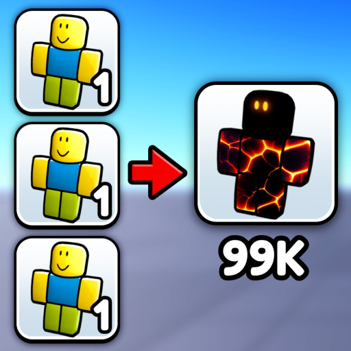 Noob Merge Army! official Roblox game thumbnail