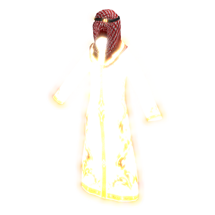 ✅Emissive✅ Glowing Arab Sheikh Outfit