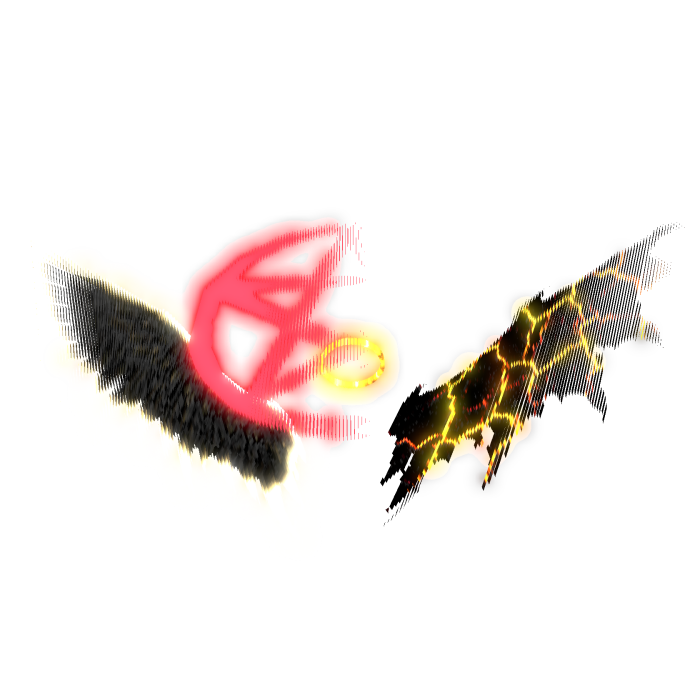 [Animated Glowing] Heaven Has Two Faces