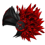 Blood Crystalline Battle Helm