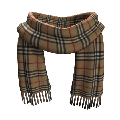 Autumn designer check cashmere scarf