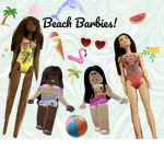 Beach Barbies!
