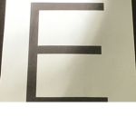 E for flamingo