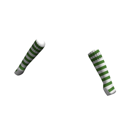 White Green | Arm Warmers Sleeves Fingerless thumbnail