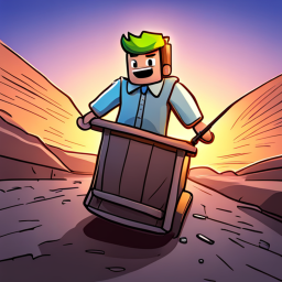 cart ride to shrek (items at end) 1%