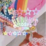 henry’s closet!!