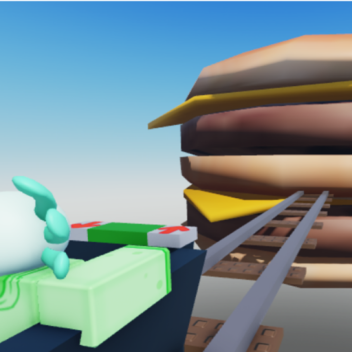 Cart Ride Into Burger!