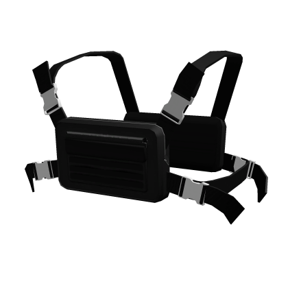 Black Techwear/Darkwear Rig/Bag (3.0)