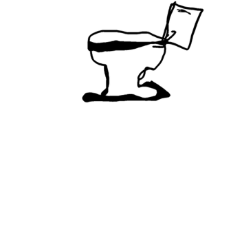 Park of toilets