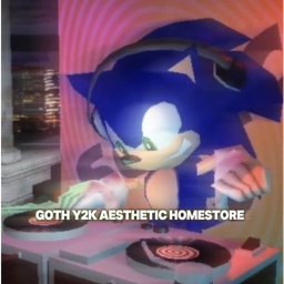 Goth y2k aesthetic homestore