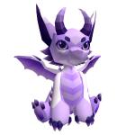 Erythia's Baby Lavender Dragon