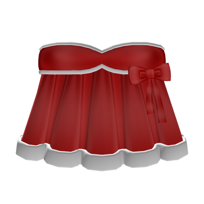 cute red christmas dress