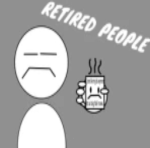 retired people