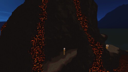 Misty Island (Night)
