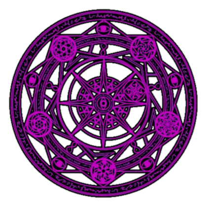magic circle (purple) Roblox decal
