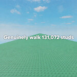 Walk 131,072 Studs for something?