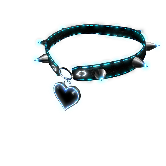 ✅🔴Glow✅🔴 Emissive Blue Baddie Choker