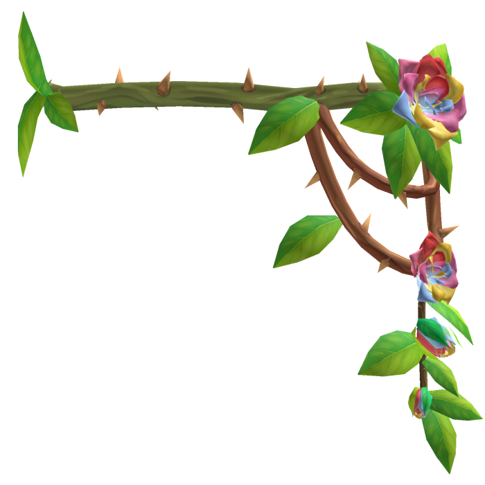 Rose Thorn Vine Waist - Rainbow