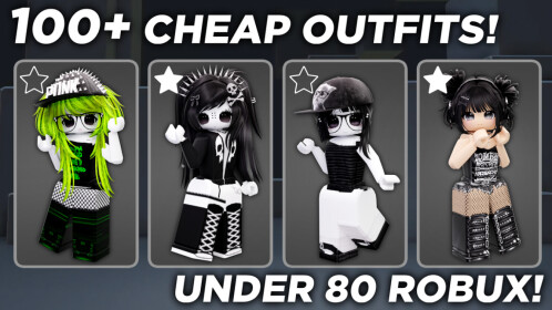 💸 [NEW] Cheap Under 80 Robux Outfits