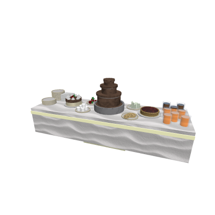 dessert table